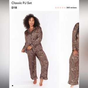 NWT Show Me Your Mumu Classic Pj Set Cheetah